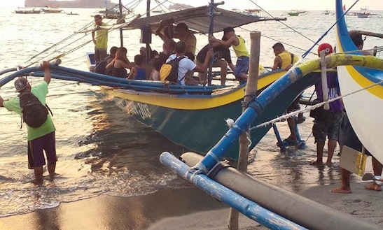 Traditional Boat Rental In San Felipe, Philippines For Up To 20 Passengers