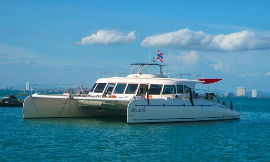 Charter 72' Serenity Cruising Catamaran In Muang Pattaya, Thailand