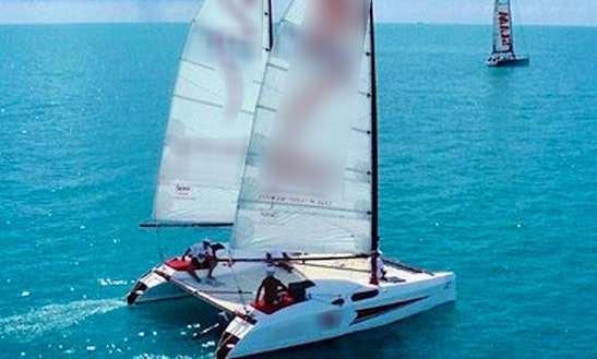 27' Cruising Catamaran Charter In Ko Tao: Radical Bay 8000