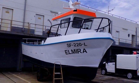 Enjoy Fishing In Santa Cruz Das Flores, Portugal On Trawler