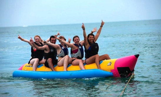 10 Minutes Exciting Banana Boat Ride In Ko Samui, Thailand