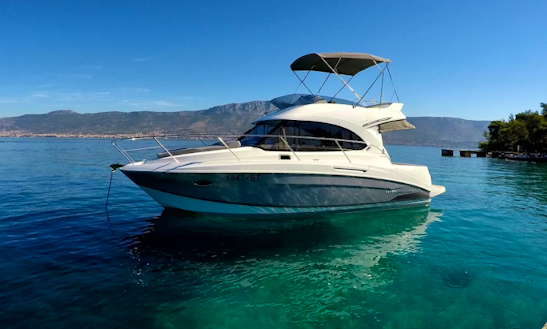 Charter 34' Beneteau Antares Fly Motor Yacht In Split, Croatia