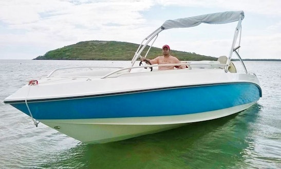 Charter A Bowrider In Grande Riviere Noire, Mauritius