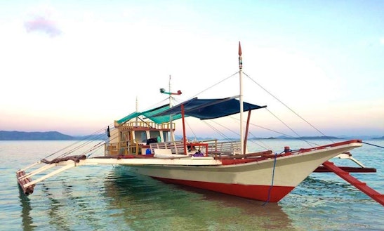 Charter A 12 People Traditional Boat In Coron, Philippines For Your Next Island Hopping Fun