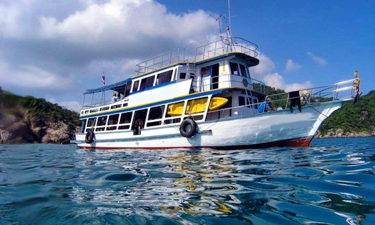 M/v Seastar Trawler Boat Diving In Thailand, Ko Tao