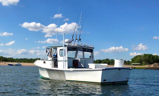 Enjoy Fishing On Webber's Cove Downeast-style Boat In Branford, Connecticut