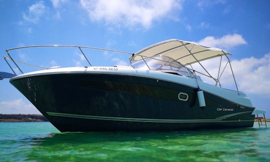 Charter 26' Jeaneu Cap Camarat Motor Yacht In Santa Eulària Des Riu, Spain
