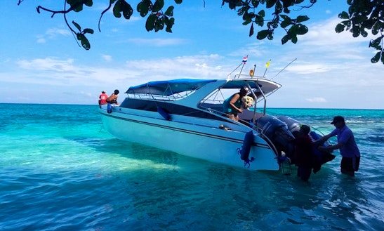 A Fun Excursion Day In Phuket, Thailand On A Motor Yacht Of Up To 25 People