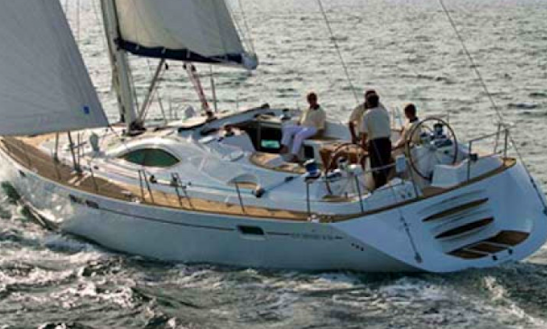 Charter 55' Sun Odyssey 54ds Cruising Monohull In Sukošan, Croatia