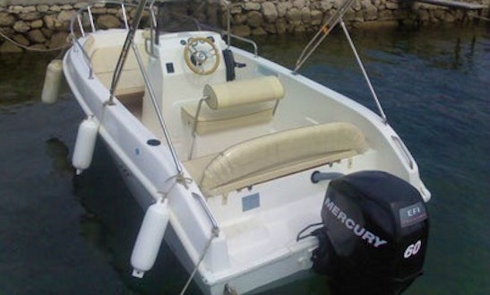 Rent 16' Bellingardo Center Console In Supetarska Draga, Croatia