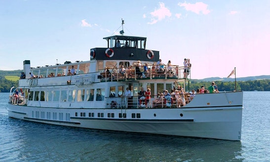 Charter 142' Teal Passenger Boat In Bowness-on-windermere, England