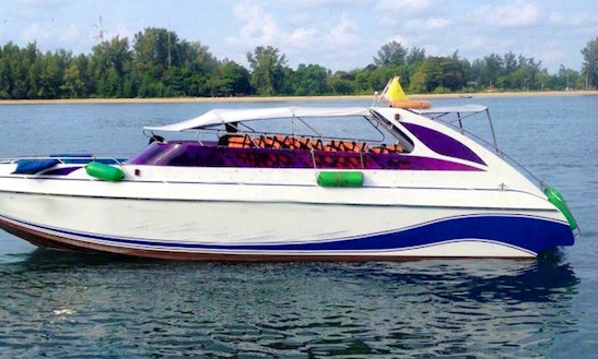 Charter On 2-engine Jet Boat From Tambon Ko Lanta Noi