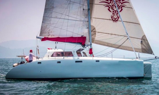 Charter A 39' Andaman Cabriolet Catamaran In Na Jomtien, Thailand