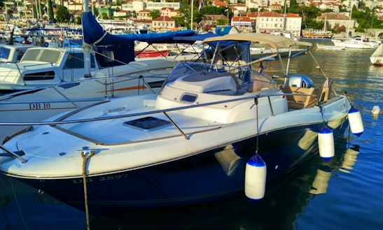 A Cuddy Cabin Captained Charter In Dubrovnik, Croatia