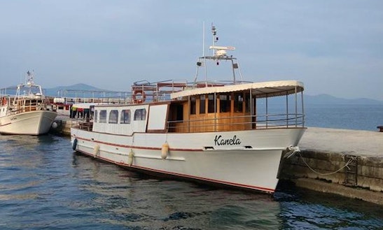 Charter Kanela Passenger Boat In Biograd Na Moru, Croatia