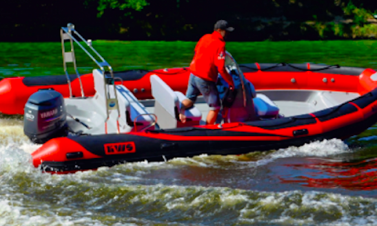Charter 21' Kws Adventure Rigid Inflatable Boat In Zadar, Croatia
