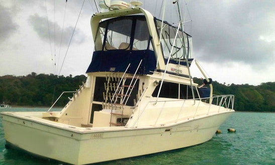 Sport Fishing Charter In Costa Rica With Captain Chris On 46' Viking Sport Fisherman