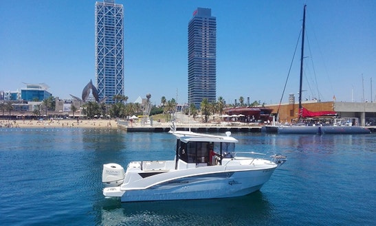 Enjoy Fishing On Cuddy Cabin Boat In Espigó De Llevant, Spain