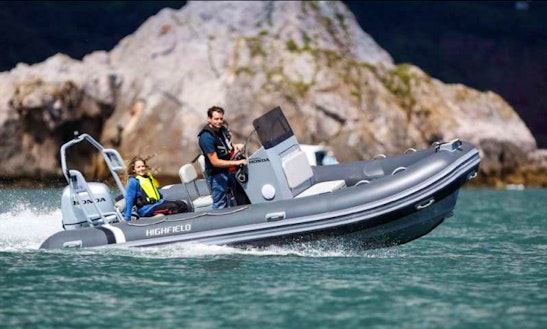 Rent 22' Highfield Ocean Master Rigid Inflatable Boat In Tivat, Montenegro
