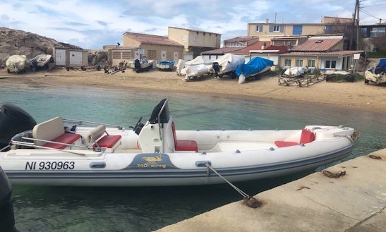 Charter 23' Motonautica Rigid Inflatable Boat In Marseille, France