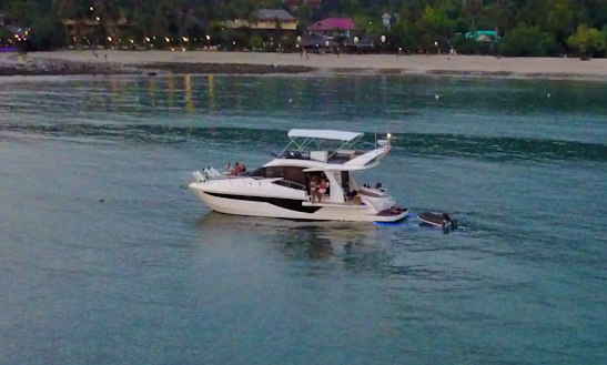 Mija Motor Yacht Galeon 460 Flybridge For Rent In Phuket Thailand