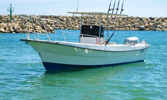 Amazing 26' Fishing Charter In San José Del Cabo, Mexico For Up To 3 Persons