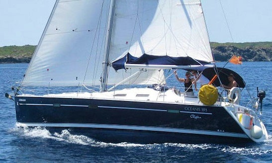 Experience The Waters Of Maó, Spain On This Luxury Sailboat Beneteau Oceanis 393 - Papaya