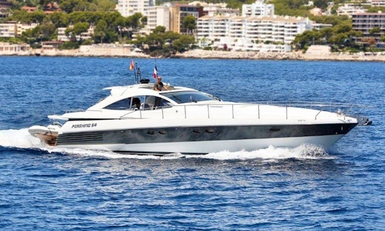 54' Pershing Power Mega Yacht Charter For 6 Persons In Mallorca, Spain