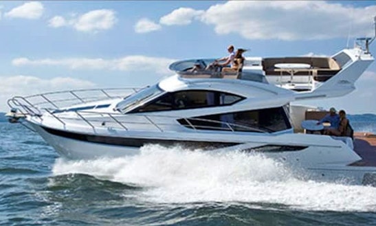 Stunning Galeon 42 For Charter In The Beautiful Island Of Mallorca, Spain