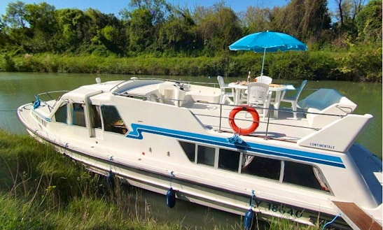 Beautiful 6 Person Canal Boat To Cruise In Brittany, France | The Dukes Of Brittany Cruise