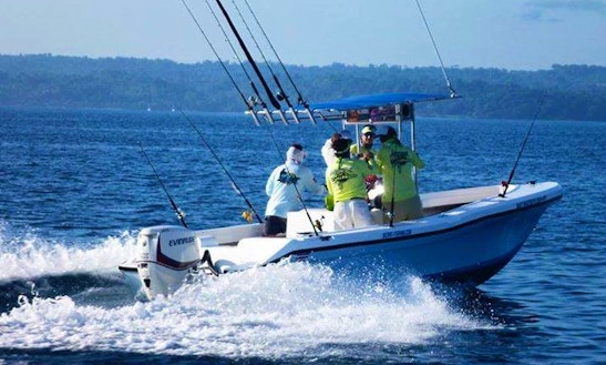3 Persons Center Console Fishing Charter In Sierpe, Costa Rica