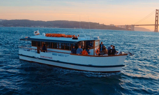 Motor Yacht Rental In San Francisco Near Fisherman's Wharf